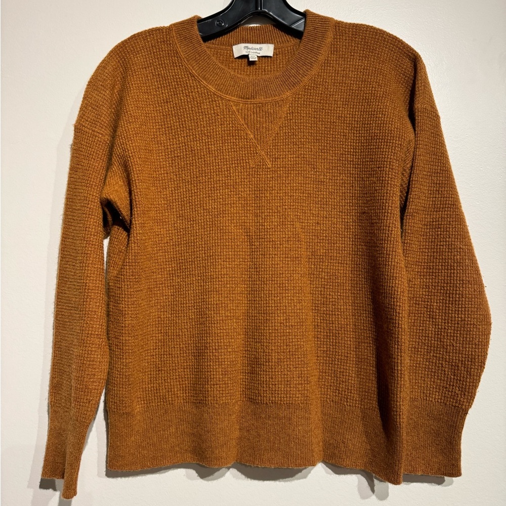 3 for 25! Madewell cashmere sweatshirt in burnt spice size XXS